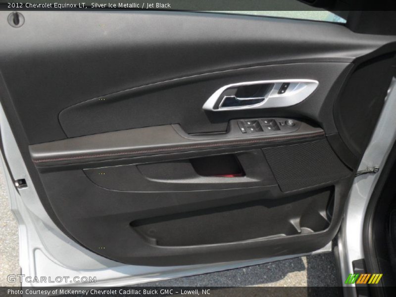 Silver Ice Metallic / Jet Black 2012 Chevrolet Equinox LT