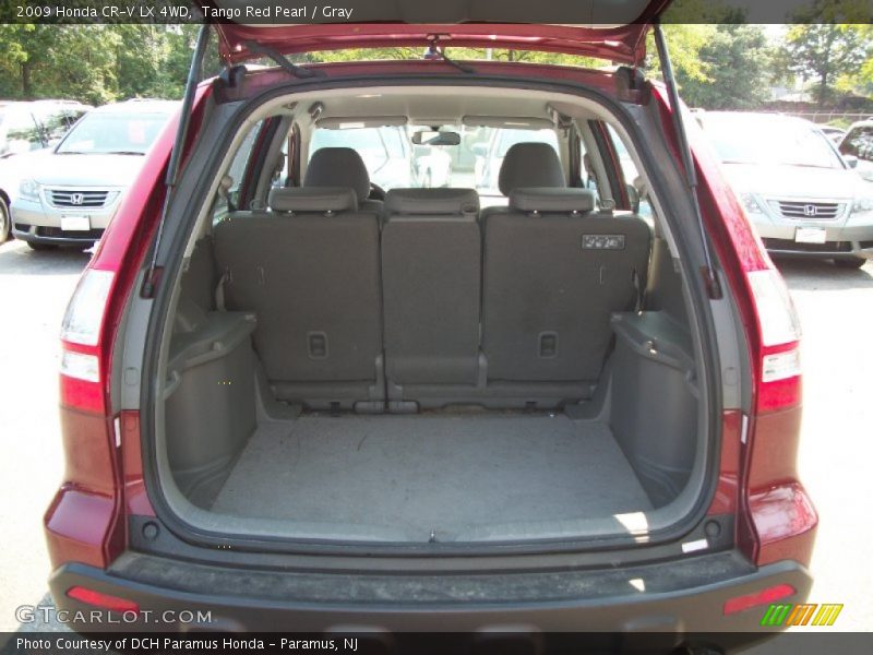 Tango Red Pearl / Gray 2009 Honda CR-V LX 4WD