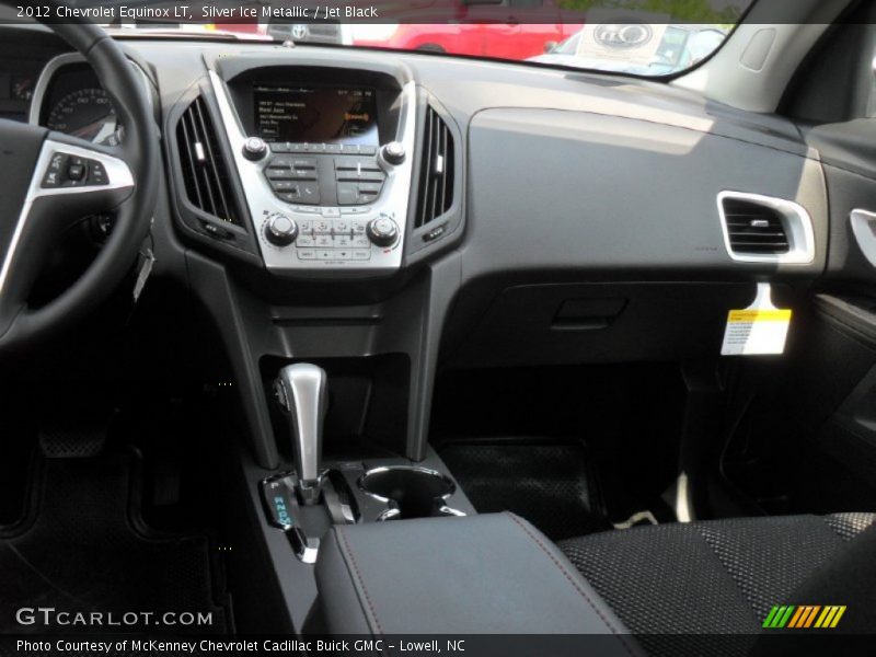 Silver Ice Metallic / Jet Black 2012 Chevrolet Equinox LT