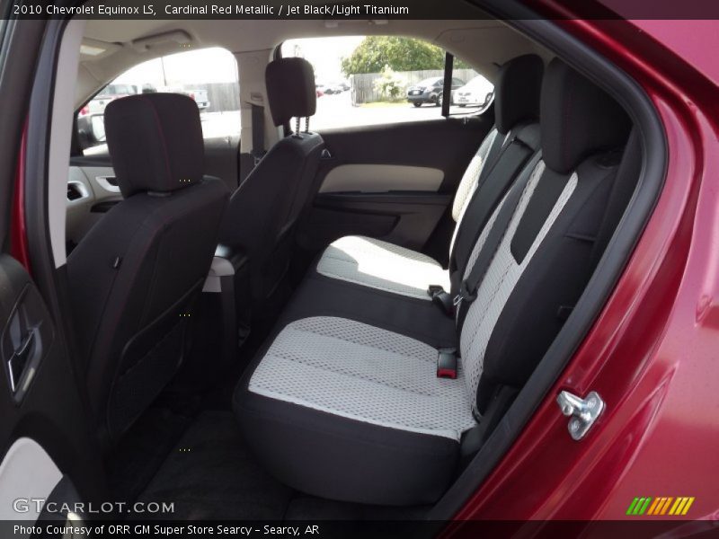 Cardinal Red Metallic / Jet Black/Light Titanium 2010 Chevrolet Equinox LS