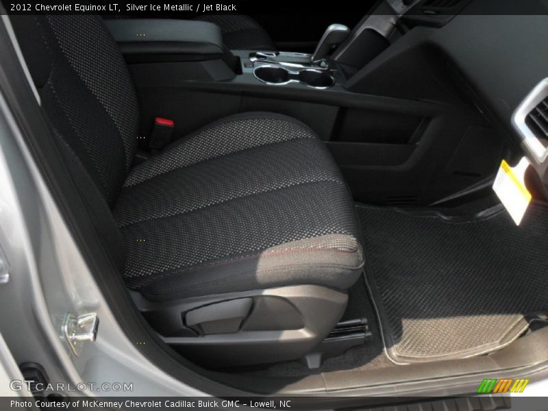 Silver Ice Metallic / Jet Black 2012 Chevrolet Equinox LT