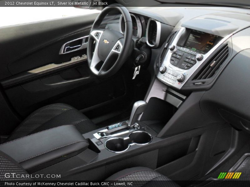 Silver Ice Metallic / Jet Black 2012 Chevrolet Equinox LT