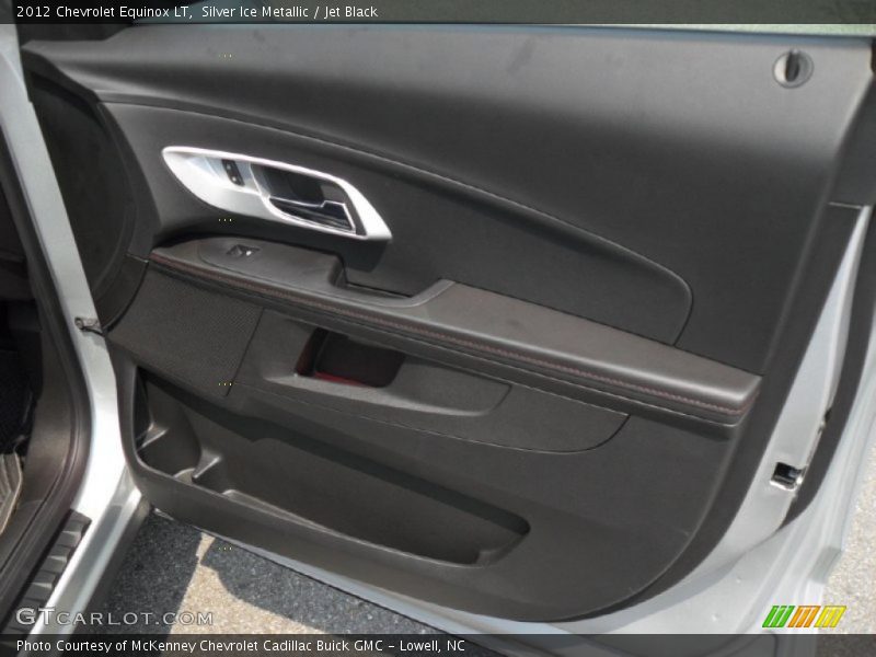 Silver Ice Metallic / Jet Black 2012 Chevrolet Equinox LT