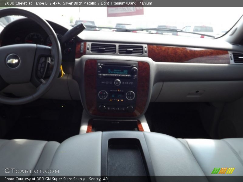 Silver Birch Metallic / Light Titanium/Dark Titanium 2008 Chevrolet Tahoe LTZ 4x4
