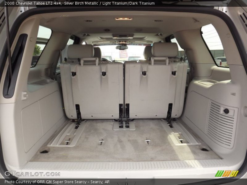 Silver Birch Metallic / Light Titanium/Dark Titanium 2008 Chevrolet Tahoe LTZ 4x4