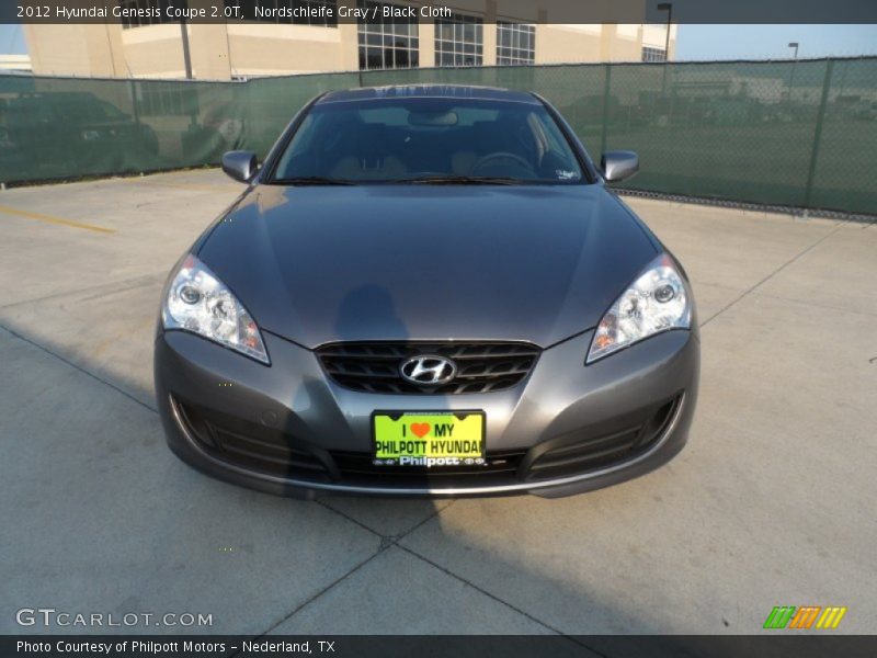 Nordschleife Gray / Black Cloth 2012 Hyundai Genesis Coupe 2.0T