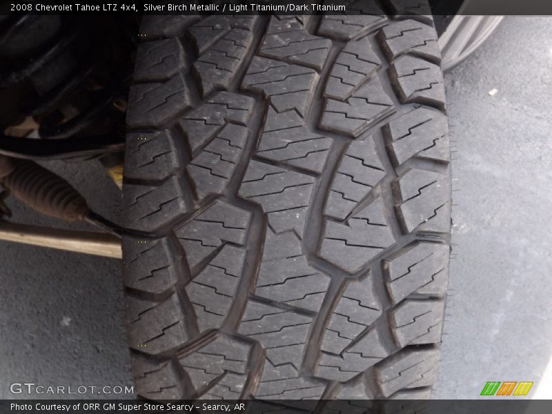Silver Birch Metallic / Light Titanium/Dark Titanium 2008 Chevrolet Tahoe LTZ 4x4