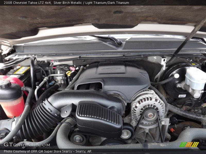 Silver Birch Metallic / Light Titanium/Dark Titanium 2008 Chevrolet Tahoe LTZ 4x4
