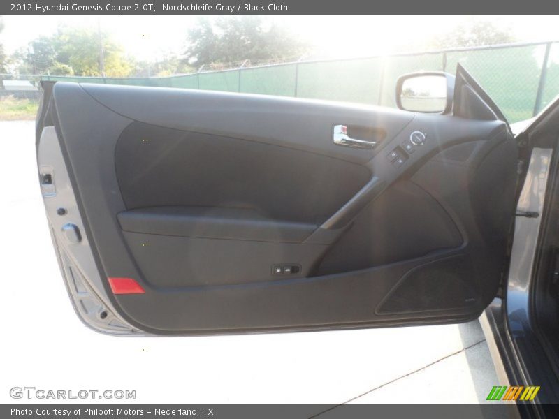 Nordschleife Gray / Black Cloth 2012 Hyundai Genesis Coupe 2.0T
