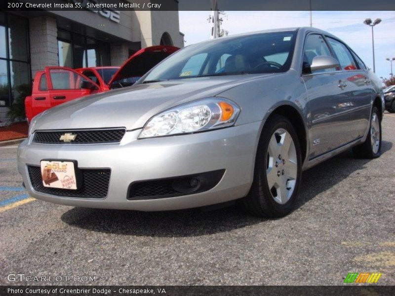 Silverstone Metallic / Gray 2007 Chevrolet Impala SS