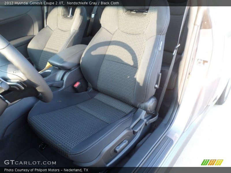 Nordschleife Gray / Black Cloth 2012 Hyundai Genesis Coupe 2.0T