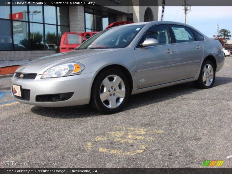 Silverstone Metallic / Gray 2007 Chevrolet Impala SS
