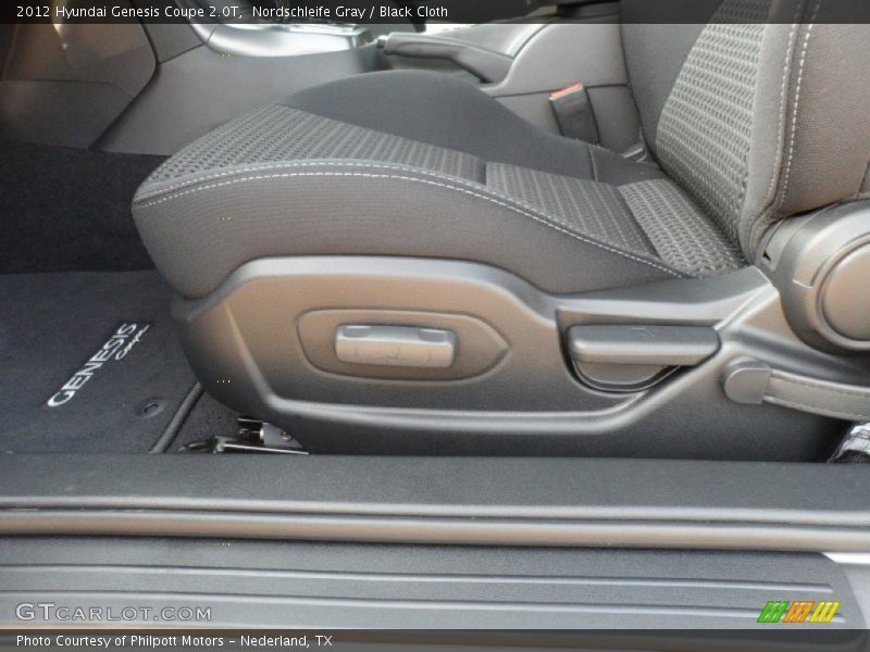 Nordschleife Gray / Black Cloth 2012 Hyundai Genesis Coupe 2.0T