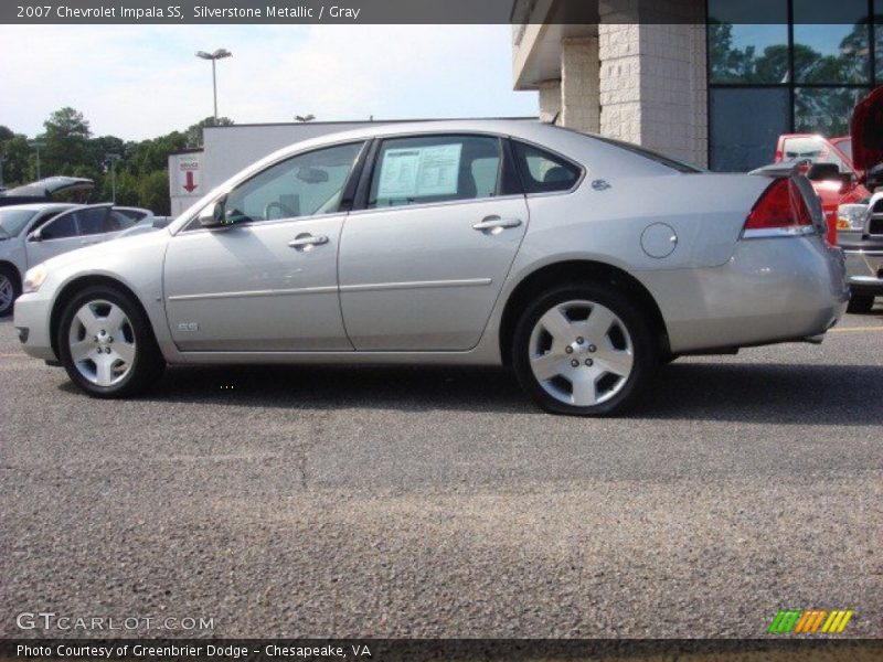 Silverstone Metallic / Gray 2007 Chevrolet Impala SS