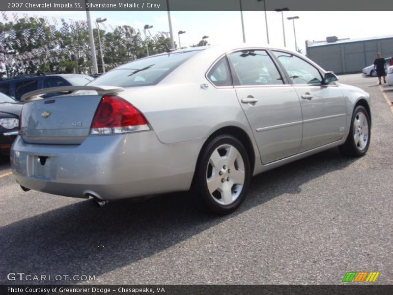 Silverstone Metallic / Gray 2007 Chevrolet Impala SS