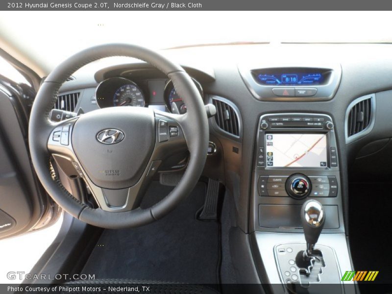 Nordschleife Gray / Black Cloth 2012 Hyundai Genesis Coupe 2.0T