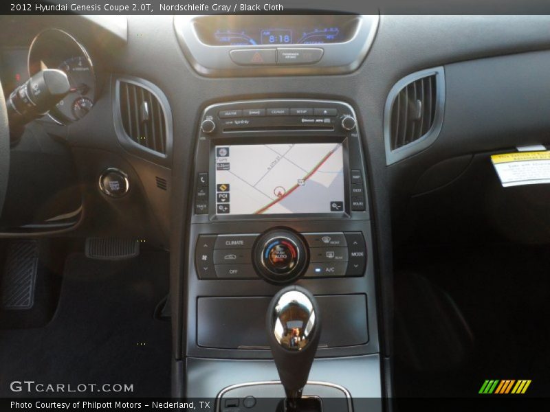 Nordschleife Gray / Black Cloth 2012 Hyundai Genesis Coupe 2.0T