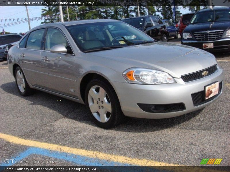 Silverstone Metallic / Gray 2007 Chevrolet Impala SS