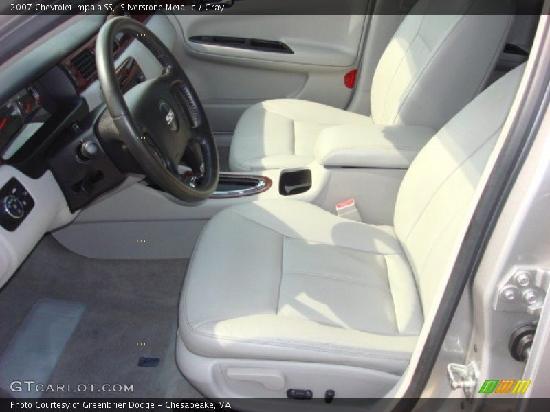 Silverstone Metallic / Gray 2007 Chevrolet Impala SS
