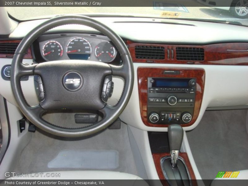 Silverstone Metallic / Gray 2007 Chevrolet Impala SS