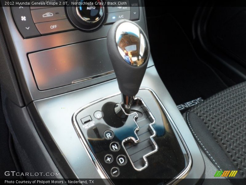  2012 Genesis Coupe 2.0T 5 Speed Shiftronic Automatic Shifter