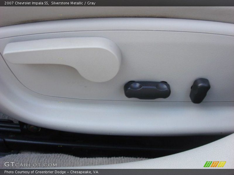 Silverstone Metallic / Gray 2007 Chevrolet Impala SS