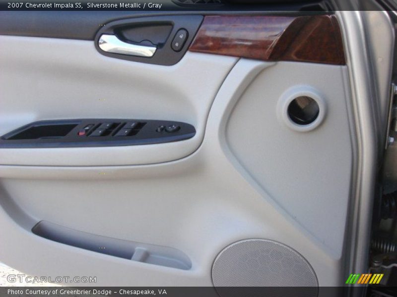 Silverstone Metallic / Gray 2007 Chevrolet Impala SS