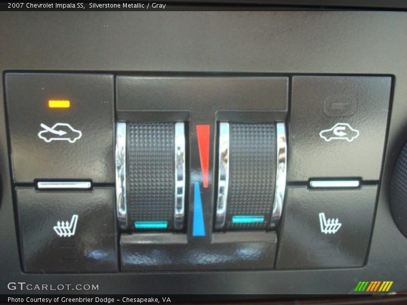 Silverstone Metallic / Gray 2007 Chevrolet Impala SS