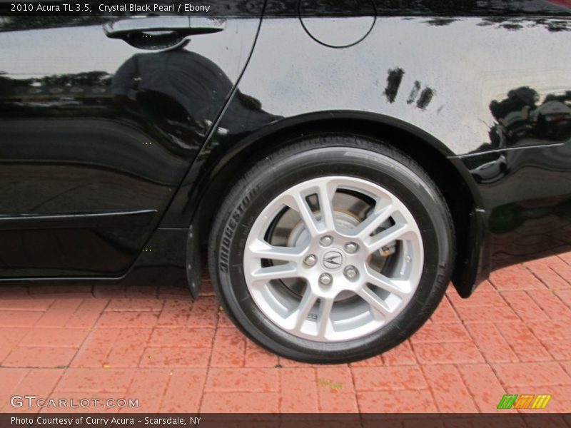 Crystal Black Pearl / Ebony 2010 Acura TL 3.5
