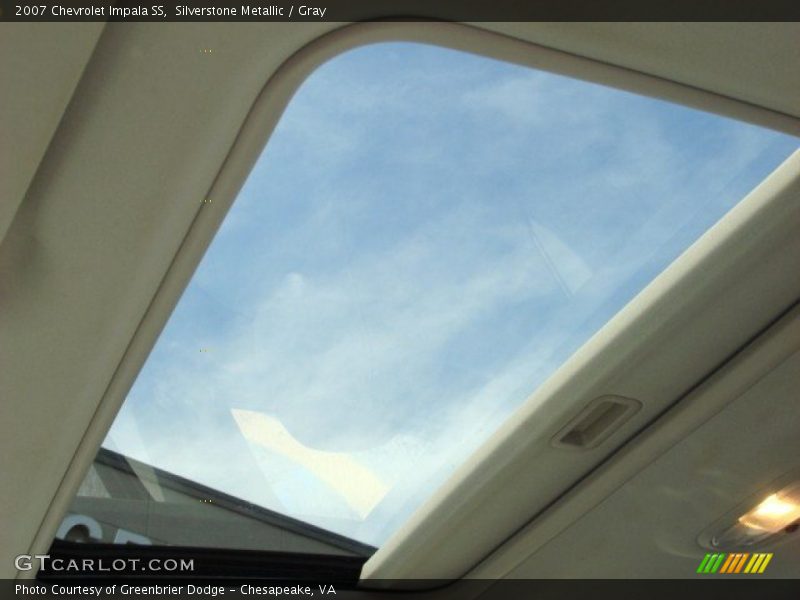 Silverstone Metallic / Gray 2007 Chevrolet Impala SS