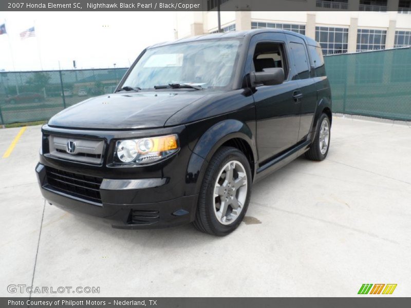 Nighthawk Black Pearl / Black/Copper 2007 Honda Element SC