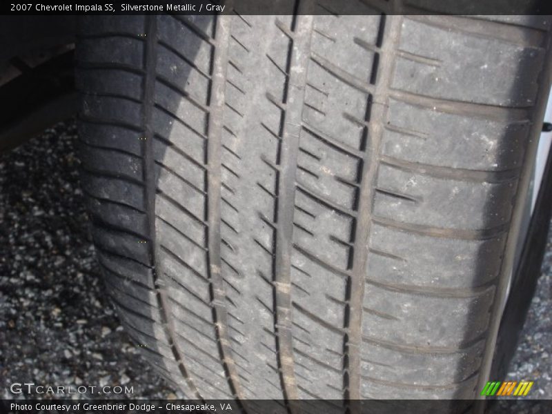 Silverstone Metallic / Gray 2007 Chevrolet Impala SS