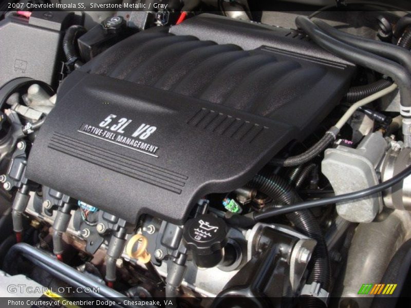 Silverstone Metallic / Gray 2007 Chevrolet Impala SS