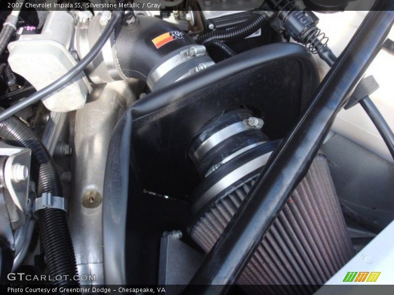 Silverstone Metallic / Gray 2007 Chevrolet Impala SS