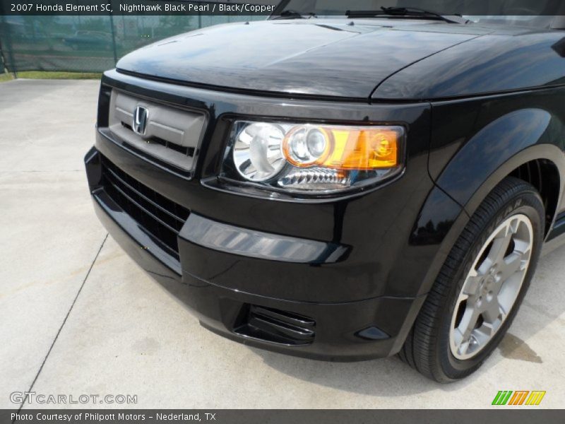 Nighthawk Black Pearl / Black/Copper 2007 Honda Element SC