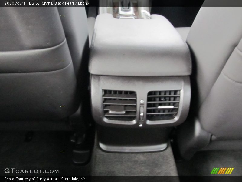 Crystal Black Pearl / Ebony 2010 Acura TL 3.5