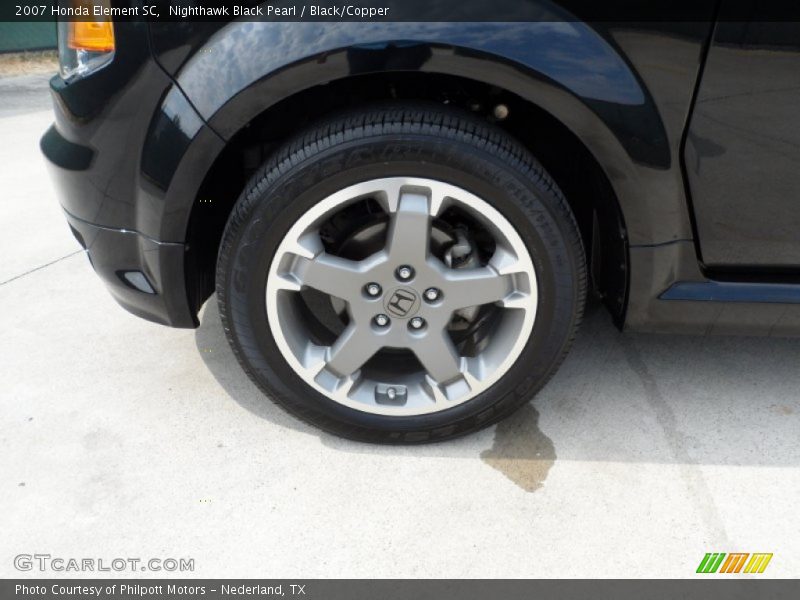 Nighthawk Black Pearl / Black/Copper 2007 Honda Element SC