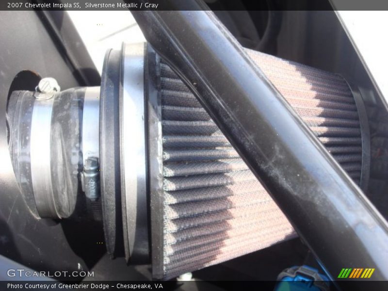 Silverstone Metallic / Gray 2007 Chevrolet Impala SS