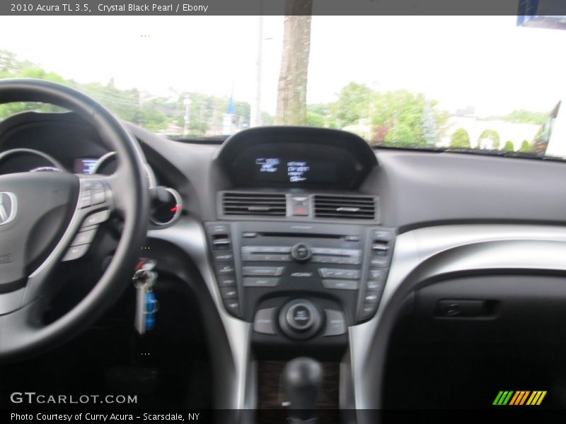 Crystal Black Pearl / Ebony 2010 Acura TL 3.5