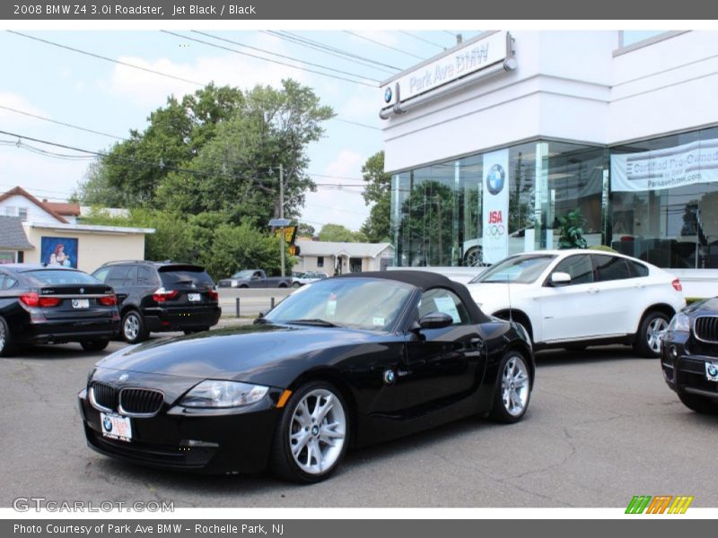 Jet Black / Black 2008 BMW Z4 3.0i Roadster