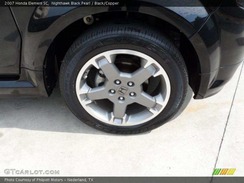 Nighthawk Black Pearl / Black/Copper 2007 Honda Element SC