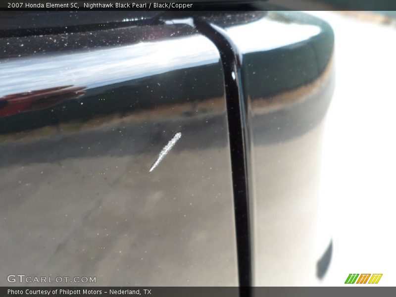 Nighthawk Black Pearl / Black/Copper 2007 Honda Element SC