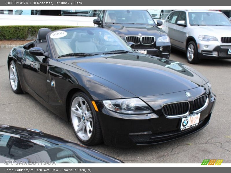Jet Black / Black 2008 BMW Z4 3.0i Roadster