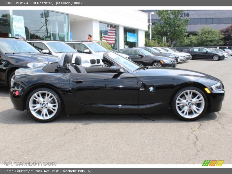 Jet Black / Black 2008 BMW Z4 3.0i Roadster
