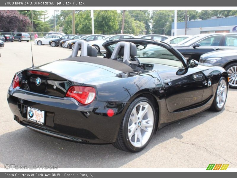 Jet Black / Black 2008 BMW Z4 3.0i Roadster