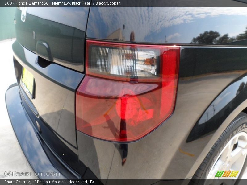 Nighthawk Black Pearl / Black/Copper 2007 Honda Element SC