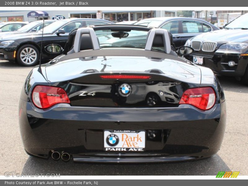 Jet Black / Black 2008 BMW Z4 3.0i Roadster