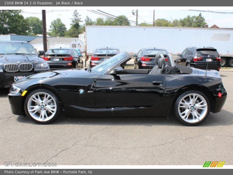 Jet Black / Black 2008 BMW Z4 3.0i Roadster