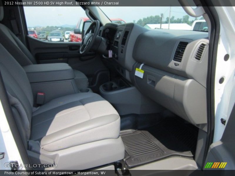 Blizzard White / Charcoal 2012 Nissan NV 2500 HD SV High Roof