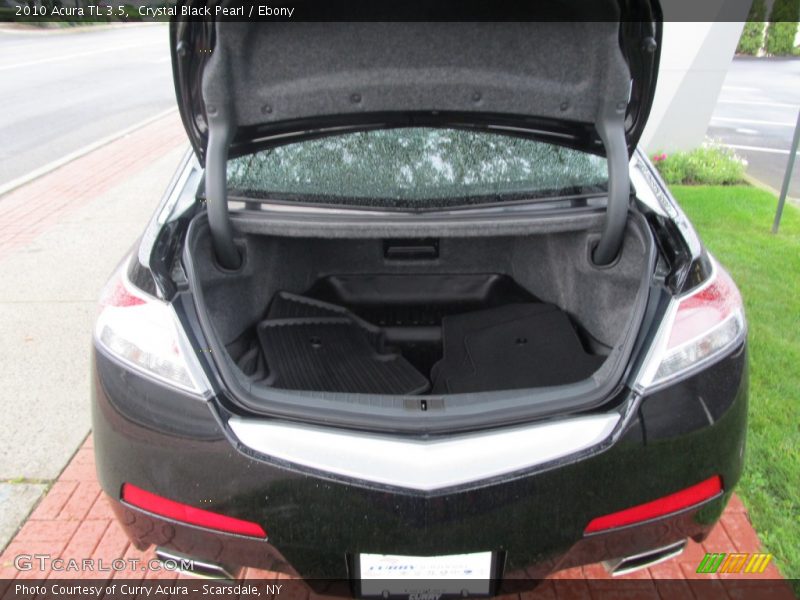 Crystal Black Pearl / Ebony 2010 Acura TL 3.5